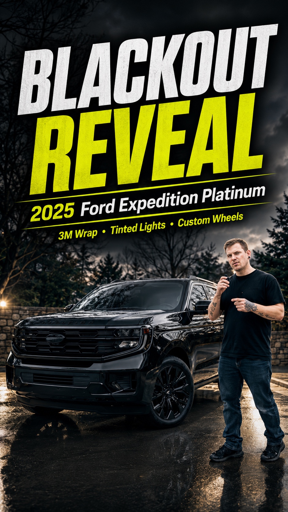 Ford Expedition Platinum blackout reveal thumbnail
